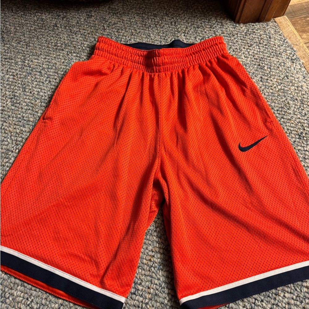 Nike Bright Orange Mesh Shorts